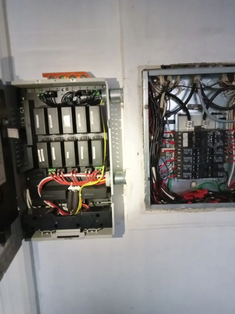 Electrical panel upgrade completed for Indoor Lighting Installation in Munford